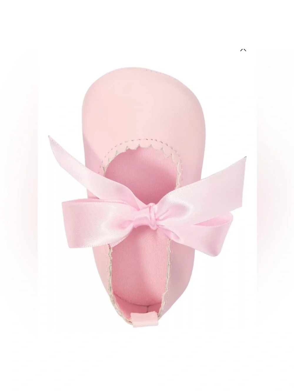 Baby Pink Ribbon Mary Jane Baby Shoes